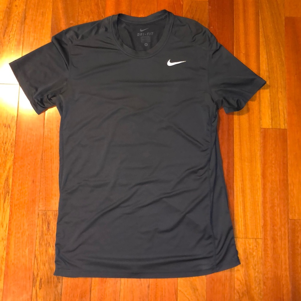Nike Dri-Fit Athletic T-shirt - Navy Blue - M